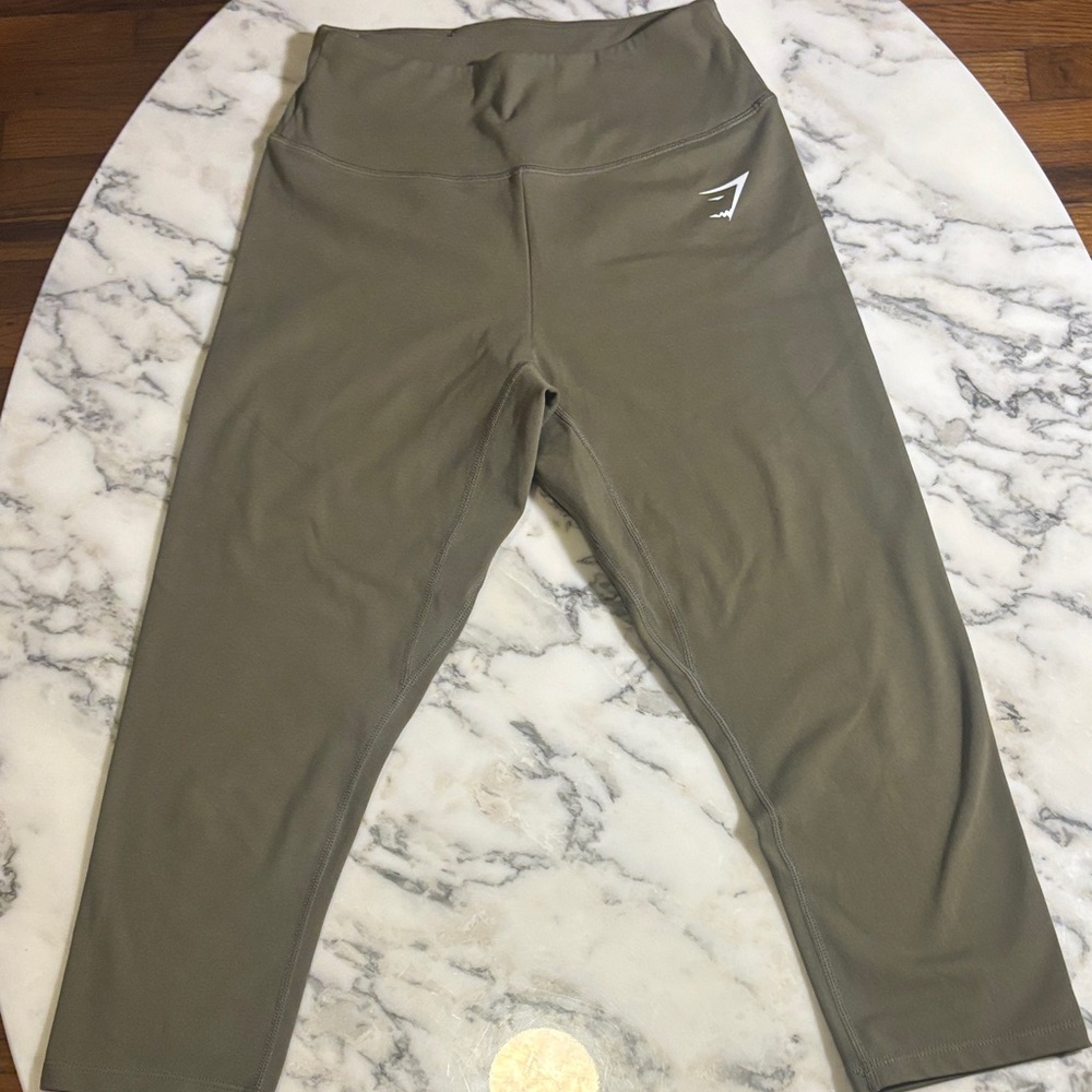 Gymshark green Khaki Leggings